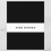Recipe Cookbook Chapter Divider | Zijdevernis (Voorkant)