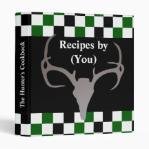 Recipe Cookbook voor speciaal voor Hunter ontworpe