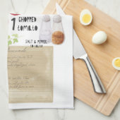 Recipe Heirloom Tea Towels Theedoek (Quarter Fold)