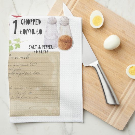 Recipe Heirloom Tea Towels Theedoek (Quarter Fold)