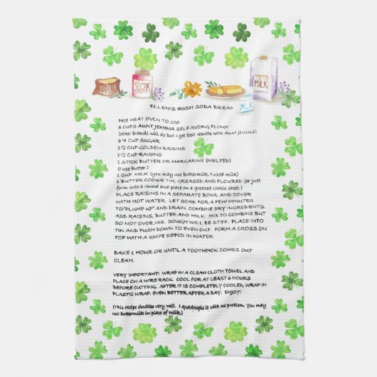 Recipe Heirloom Tea Towels Theedoek (Verticaal)