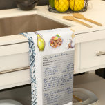 Recipe Heirloom Tea Towels Theedoek<br><div class="desc">Voor een uniek cadeau kun je een hele reeks behandelingen maken van een van de beruchte recepten van oma, en een cadeautje samen met een theedoek met hetzelfde recept. Maak van handgeschreven recepten van je moeder of grootmoeder of tantes prachtige theedoeken met gevoel voor dagelijks gebruik. Het is gemakkelijk om...</div>