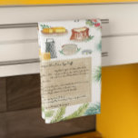 Recipe Heirloom Tea Towels Theedoek<br><div class="desc">Voor een uniek cadeau kun je een hele reeks behandelingen maken van een van de beruchte recepten van oma, en een cadeautje samen met een theedoek met hetzelfde recept. Maak van handgeschreven recepten van je moeder of grootmoeder of tantes prachtige theedoeken met gevoel voor dagelijks gebruik. Het is gemakkelijk om...</div>