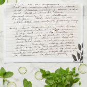 Recipe Heirloom Tea Towels Theedoek (Gevouwen)