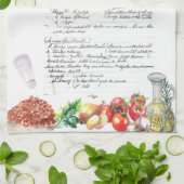 Recipe Heirloom Tea Towels Theedoek (Gevouwen)