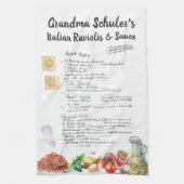 Recipe Heirloom Tea Towels Theedoek (Verticaal)