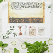 Recipe Heirloom Tea Towels Theedoek (Gevouwen)