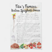 Recipe Heirloom Tea Towels Theedoek (Verticaal)