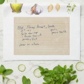 Recipe Heirloom Tea Towels Theedoek (Gevouwen)