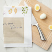 Recipe Heirloom Tea Towels Theedoek (Quarter Fold)