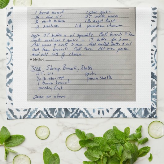 Recipe Heirloom Tea Towels Theedoek (Gevouwen)