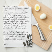 Recipe Heirloom Tea Towels Theedoek (Quarter Fold)