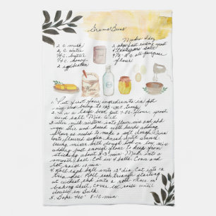 Recipe Heirloom Tea Towels Theedoek