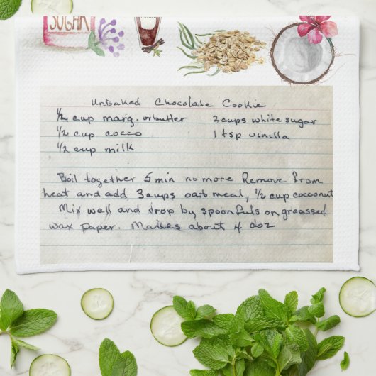 Recipe Heirloom Tea Towels Theedoek (Gevouwen)