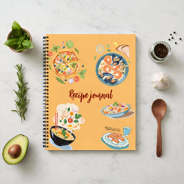 Recipe Journal – A Cozy Kitchen Companion for Moms Notitieboek