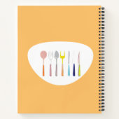 Recipe Journal – A Cozy Kitchen Companion for Moms Notitieboek (Achterkant)