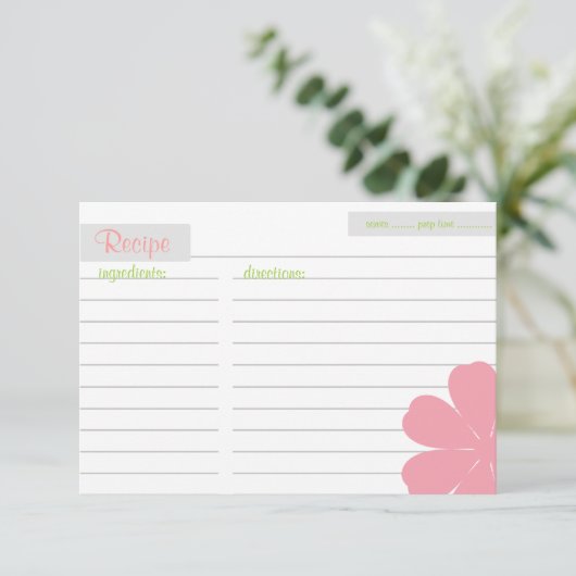 Recipe Kaart | Dronkelig |pi (Staand voorkant)