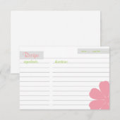 Recipe Kaart | Dronkelig |pi (Voorkant / Achterkant)