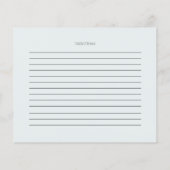 RECIPE-KAART | Goud en Blauwgroen gemarmerde inktv (Achterkant)