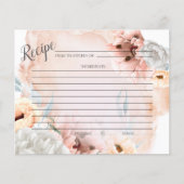 RECIPE-KAART | Stedelijke Waterverf Koraalbloemen (Voorkant)