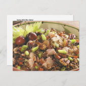 Recipe kadavers van wilde rijst briefkaart (Voorkant / Achterkant)