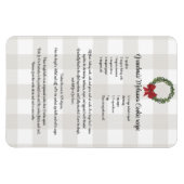 Recipe Keepomwille Kerstkoekjes rode groene vlecht Magneet (Horizontaal)