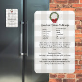 Recipe Keepomwille Kerstkoekjes rode groene vlecht Magneet