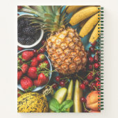 Recipe kookbook, vers fruit notitieboek (Achterkant)