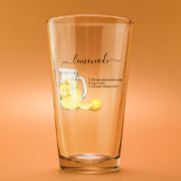 Recipe Lemonade Drink Waterverf Lemons