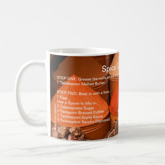 Recipe Mok - Spice Cake in een Mok (Links)