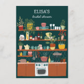 RECIPE REQUEST Bridal Shower Cute Recipe Request Informatiekaartje (Achterkant)