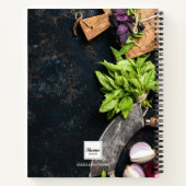 Recipe Rustic-kookboek, superieur thuiskoken Notitieboek (Achterkant)
