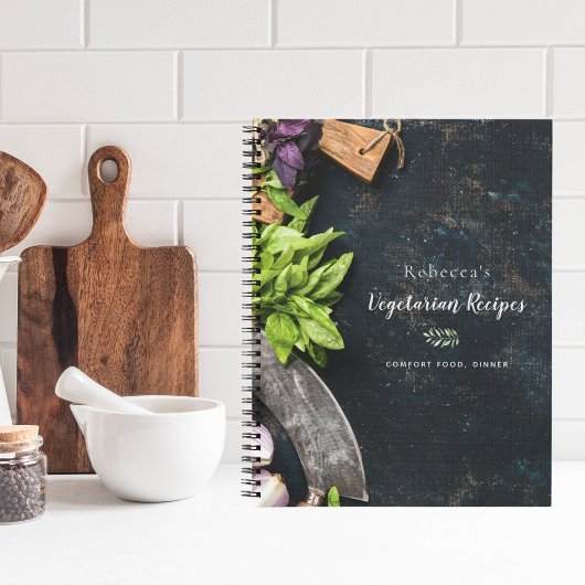 Recipe Rustic-kookboek, superieur thuiskoken Notitieboek