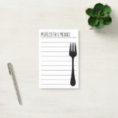 Recipe Sharing Note Pad voor Chef (Kantoor)