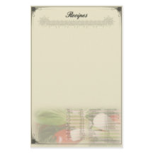 Recipe Stationery niet uitgesloten
