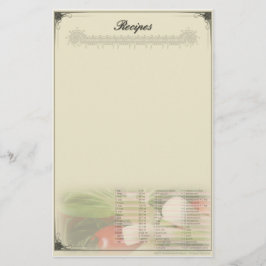 Recipe Stationery niet uitgesloten
