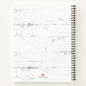 Recipe van de  Red Truck Kerstboom Notitieboek (Achterkant)