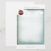 Recipe-vellen die keukengerei geschikt maken om te briefpapier (Voorkant / Achterkant)