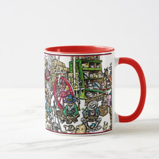 Recipe voor Cowboy Coffee Mok (Rechts)