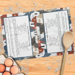 Recipe winterwoning in Roestland Theedoek<br><div class="desc">Pas dit Rustic Country Village Winter Family Recipe keukencadeautje aan om vrienden, familie of een van je favoriete mensen te vieren. Dit persoonlijke cadeau maakt een doordacht kerstcadeau op maat. Familie en vrienden houden van dit Rustic Country Village Winter Family Recipe keukenhanddoek op maat van kerstvakantie cadeauidee. Het is makkelijk...</div>