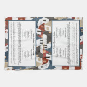 Recipe winterwoning in Roestland Theedoek (Horizontaal)