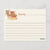 Recipenkaart - Baking Briefkaart (Achterkant)