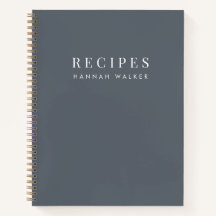 Recipes | Elegant Chic Stone Grey Sophisticated