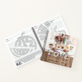 RECIPES - Heirloom Gift Grandma Moeder Mam Notitieboek