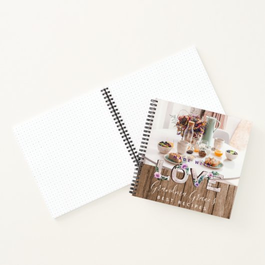 RECIPES - Heirloom Gift Grandma Moeder Mam Notitieboek (Binnen)