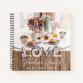 RECIPES - Heirloom Gift Grandma Moeder Mam Notitieboek (Voorkant)