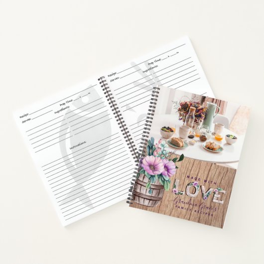 RECIPES - Heirloom Gift Grandma Moeder Mam Notitieboek (Binnen)
