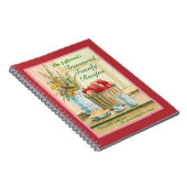 Recipes Journal van de schatten Notitieboek (Rechterzijde)