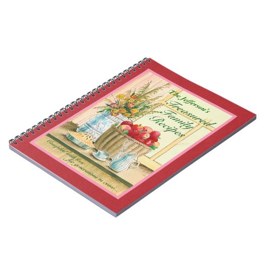 Recipes Journal van de schatten Notitieboek (Linkerzijde)