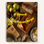 Recipes voor familieslot notitieboek (Voorkant)